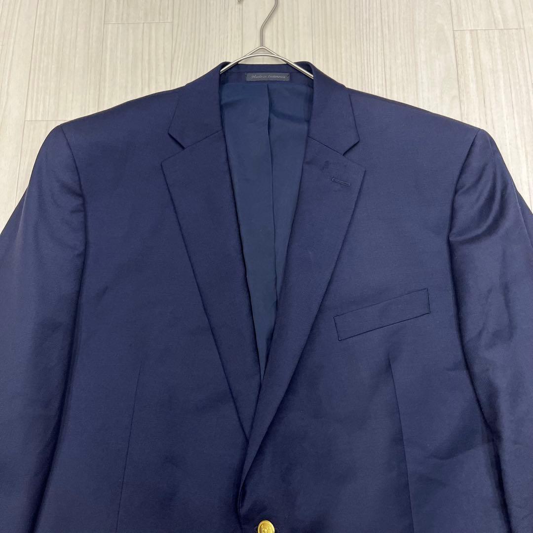 ■ Ralph Lauren 紺ブレザー　金ボタン　テーラードジャケット　46
