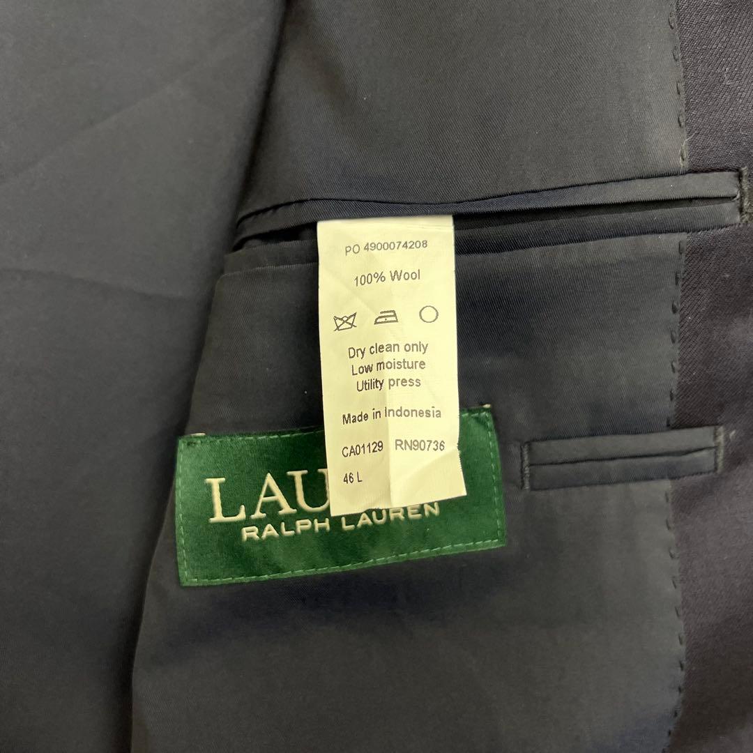 ■ Ralph Lauren 紺ブレザー　金ボタン　テーラードジャケット　46