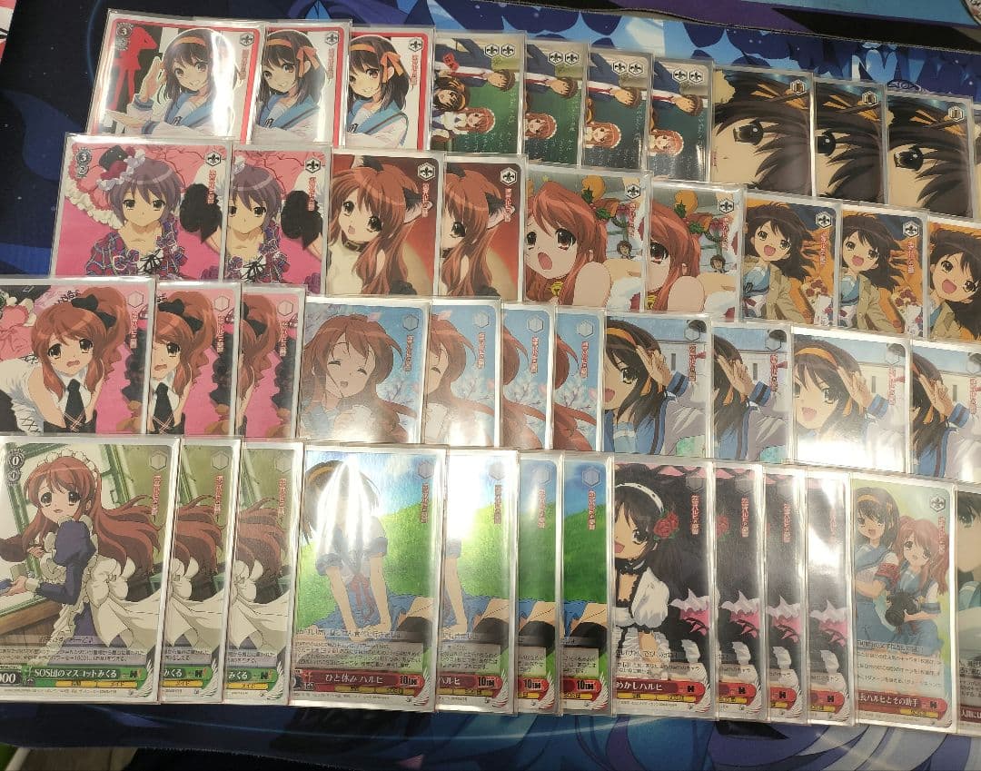 涼宮ハルヒの憂鬱 デッキ ヴァイスシュヴァルツ スリーブ付き