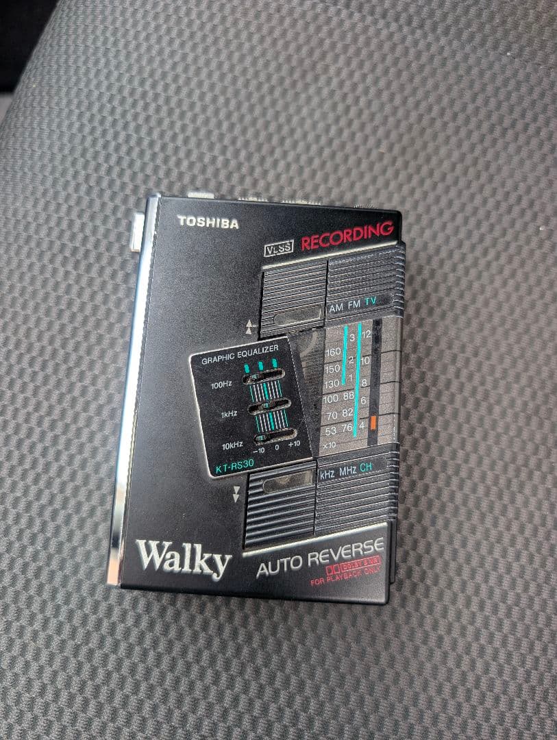 TOSHIBA Walky オートリバースカセットプレーヤー
