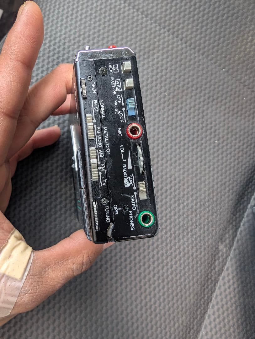 TOSHIBA Walky オートリバースカセットプレーヤー