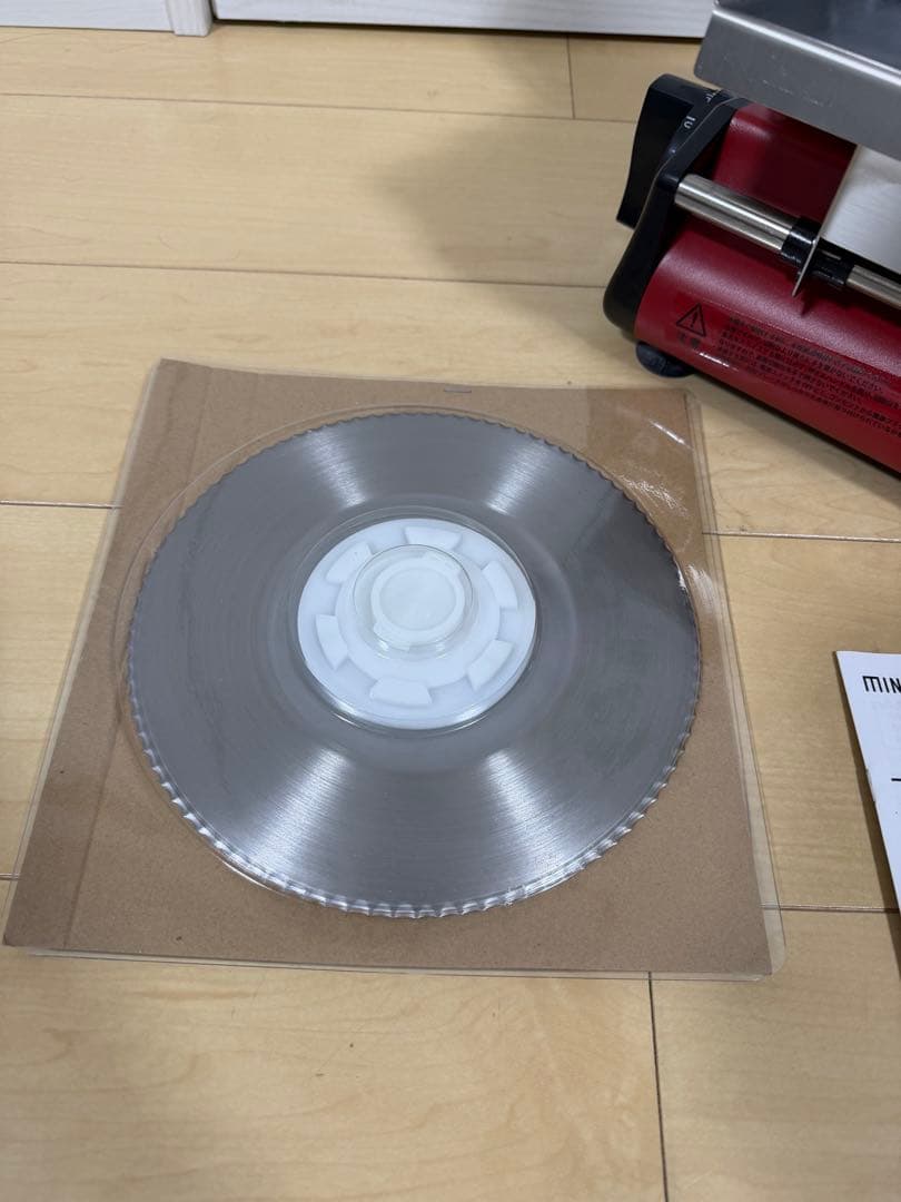 【美品】ミナトワークス 家庭用フードスライサー HMS-220(RD)-V2