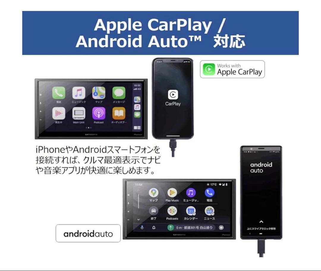 ゆ*ん様 Pioneer ディスプレイオーディオ DMH-SZ700 カロッツェ