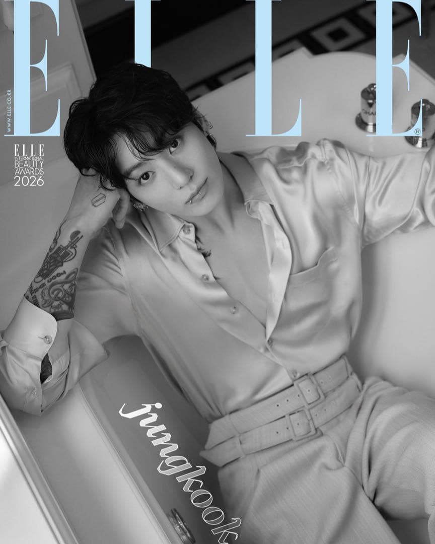 ELLE KOREA JUNGKOOK 9冊set