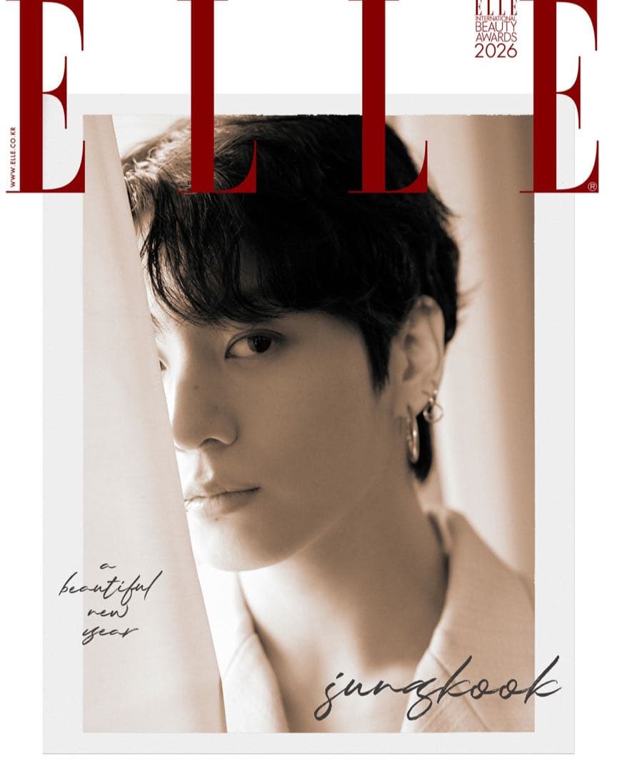 ELLE KOREA JUNGKOOK 9冊set