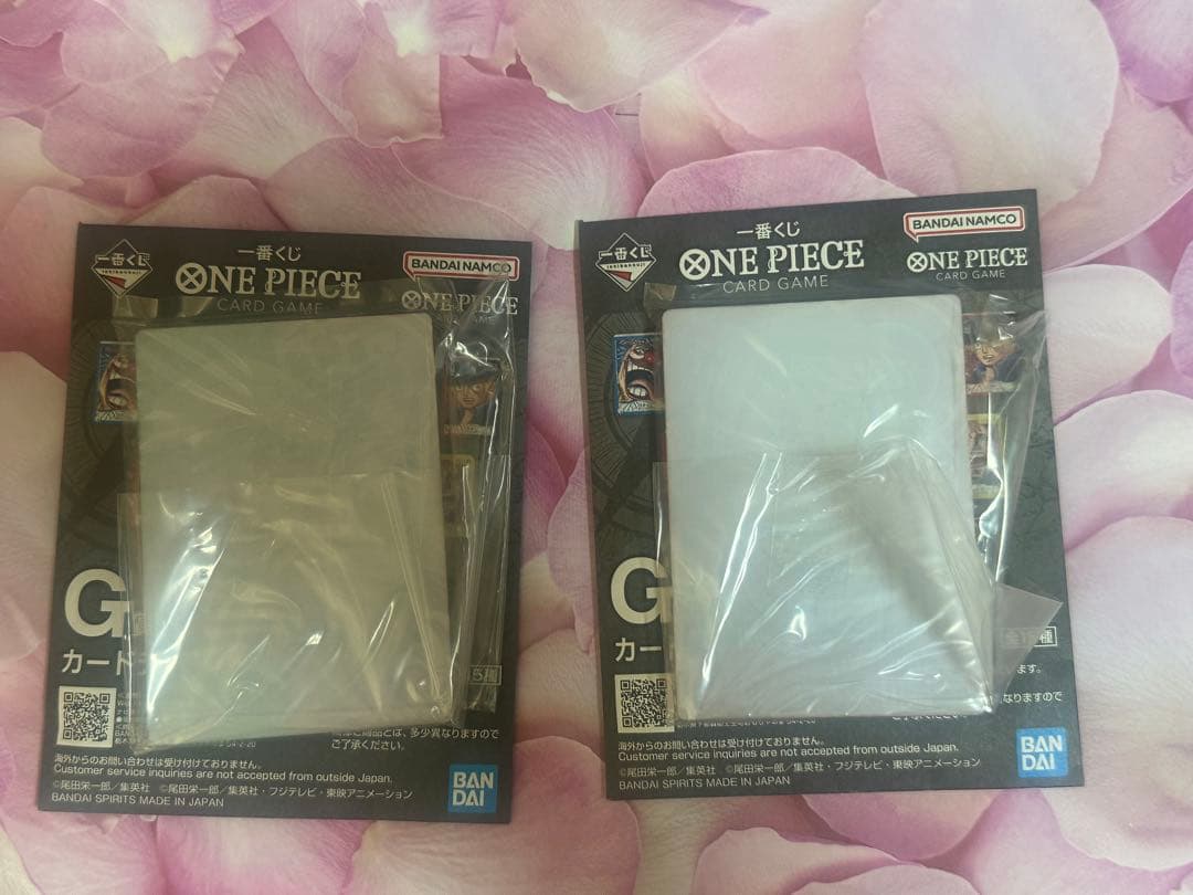 一番くじ ワンピース モンキー・D・ルフィ プロモカード ＋G賞
