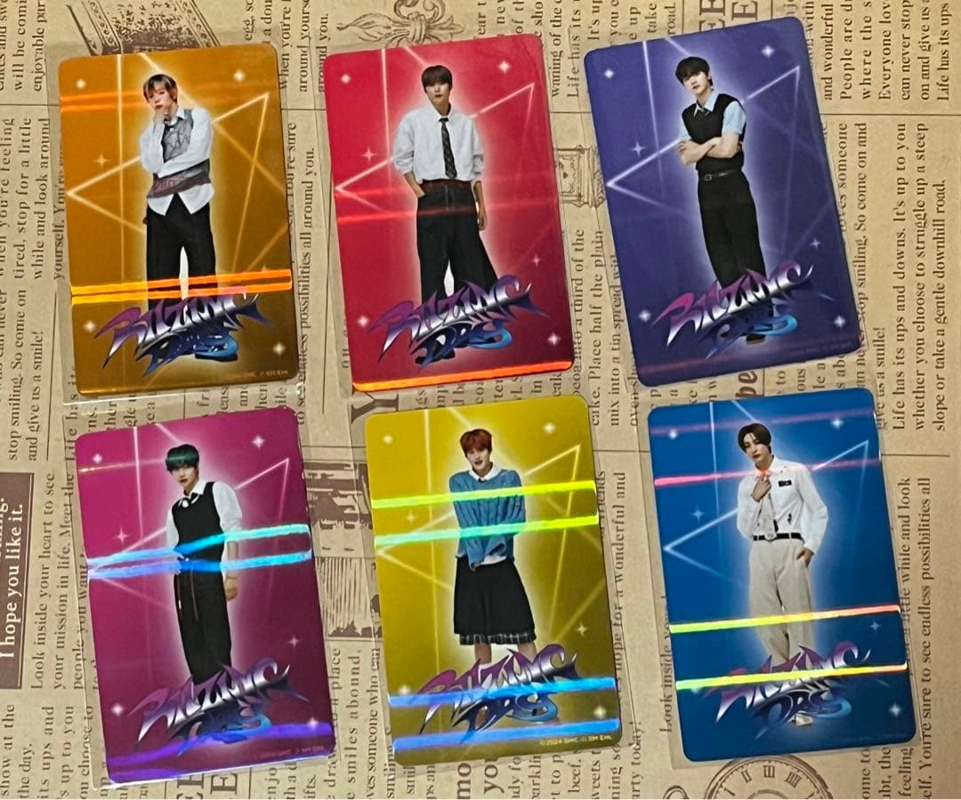 RIIZE ライズ ホルツ ラントレ 厨二病 トレカ コンプリート 6枚セット