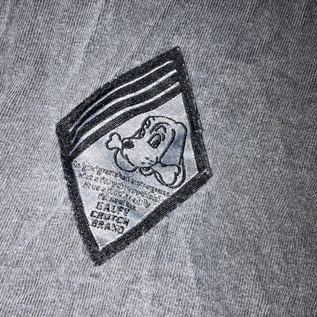 【GALFY/ガルフィー】染め染めわんわんボロボロングスリーブTシャツ