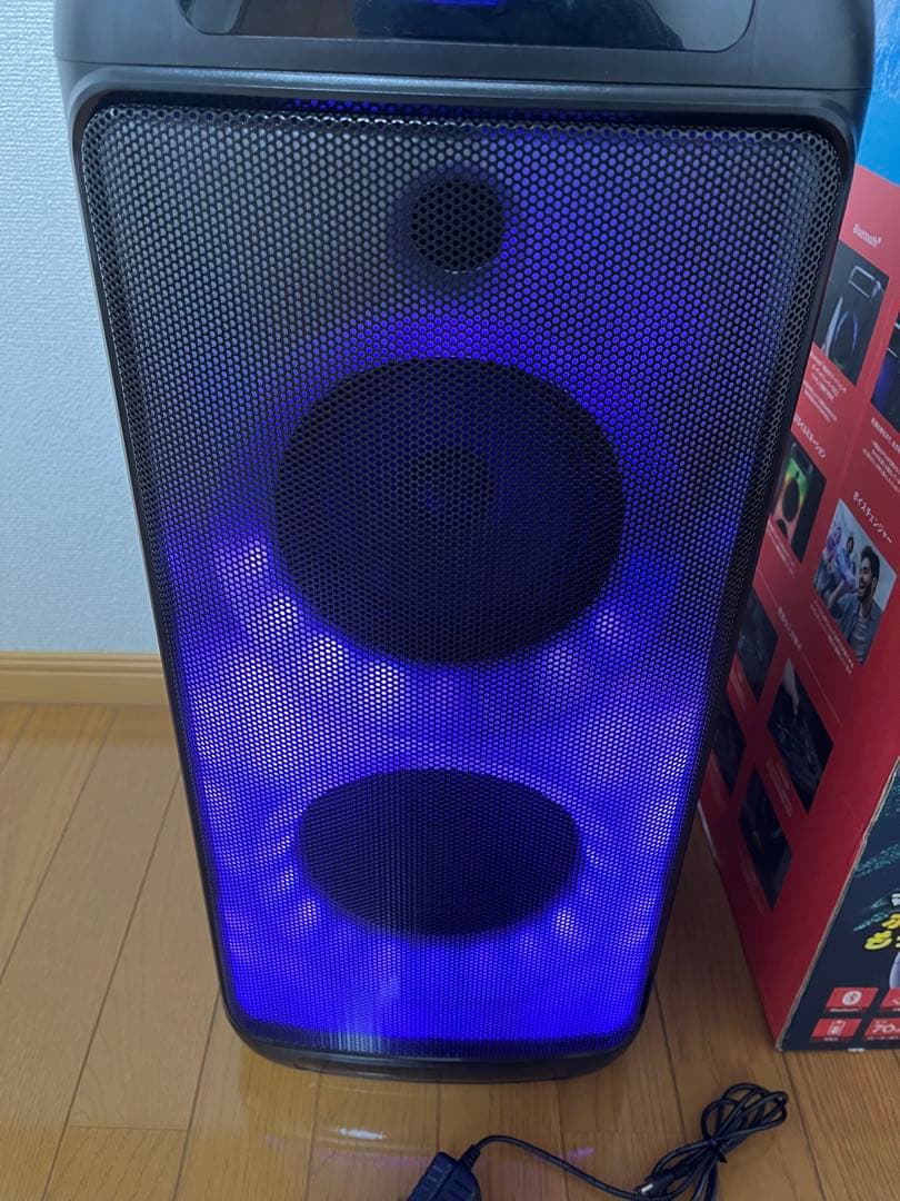 アズマ　ポータブルパーティースピーカー　GRV-PS70WA スピーカー