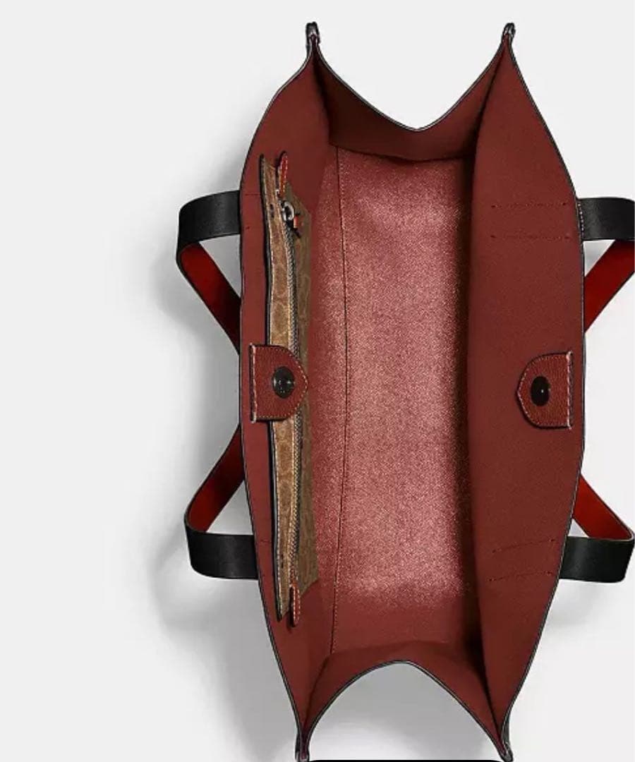 COACH レザートートバッグ 黒