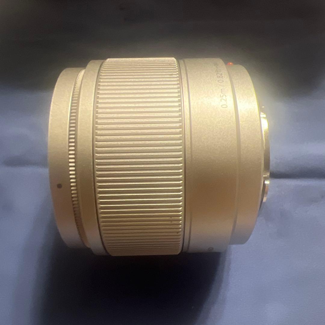 【ジャンク品】パナソニック単焦点レンズ マイクロフォーサーズ用 H-H025-S