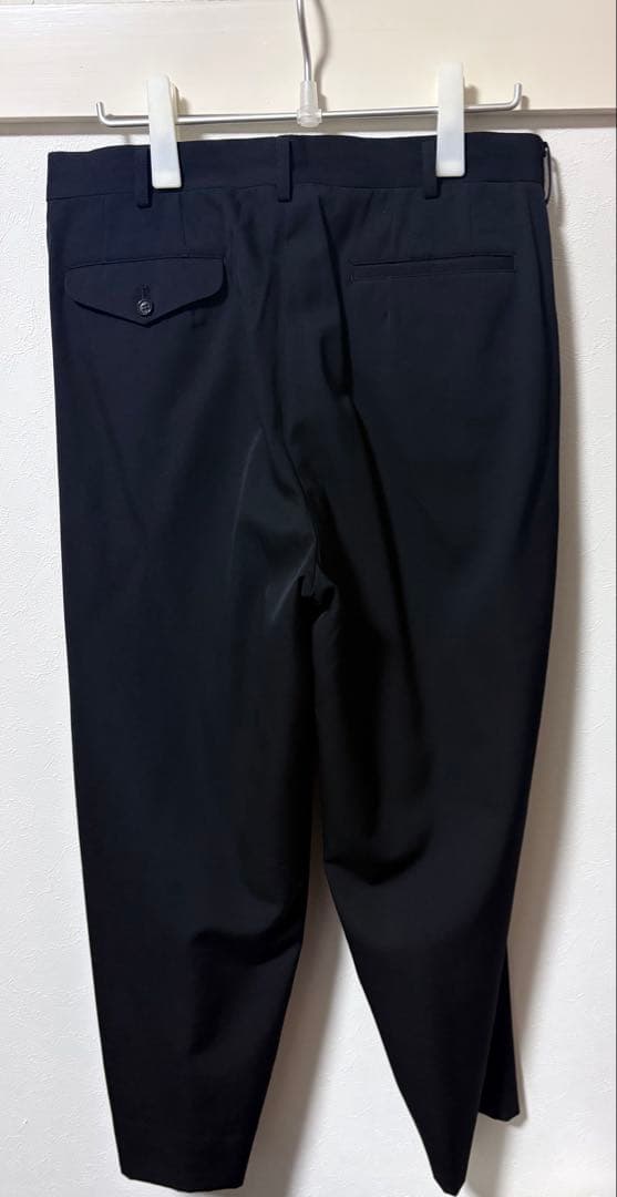 コムデギャルソンオムドゥ　黒 スラックス テーパード