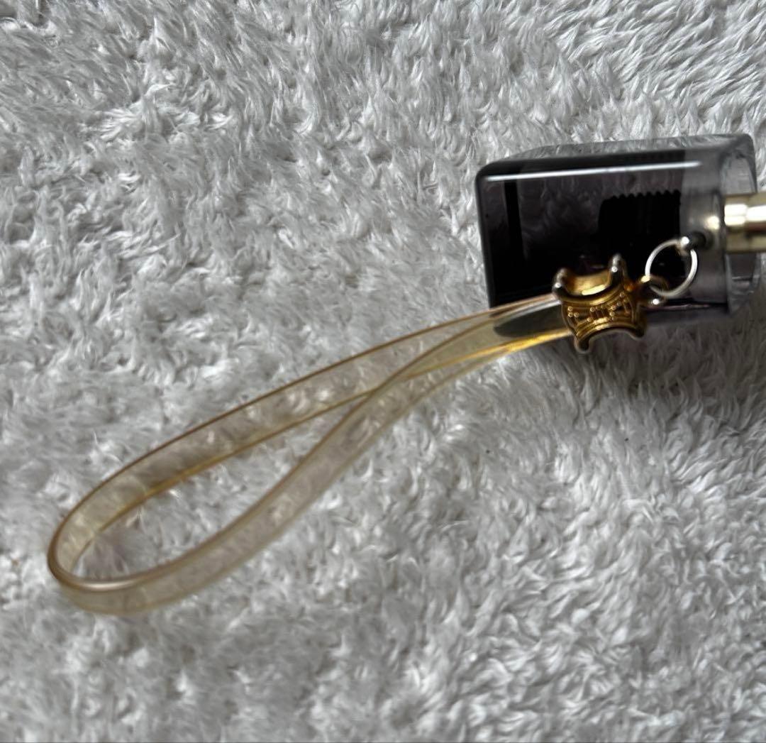 【最終価格】美品CELINE セリーヌ マカダム総柄　UV折り畳み傘 収納袋付