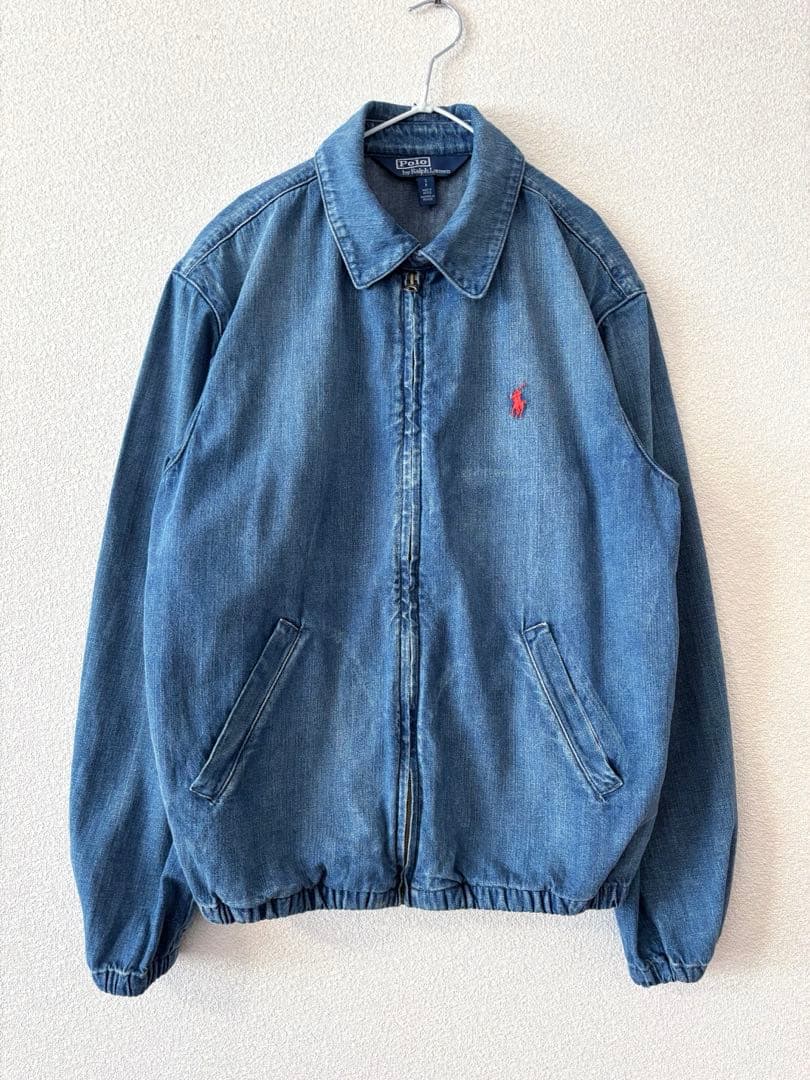 ラルフローレン　デニム　スウィングトップ　S
