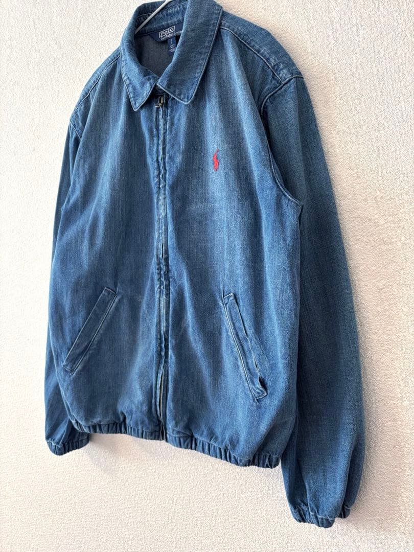 ラルフローレン　デニム　スウィングトップ　S