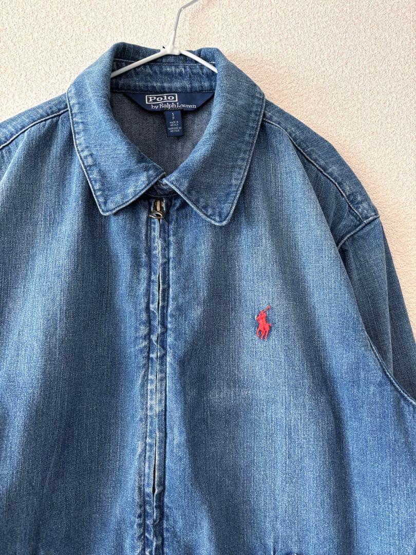 ラルフローレン　デニム　スウィングトップ　S