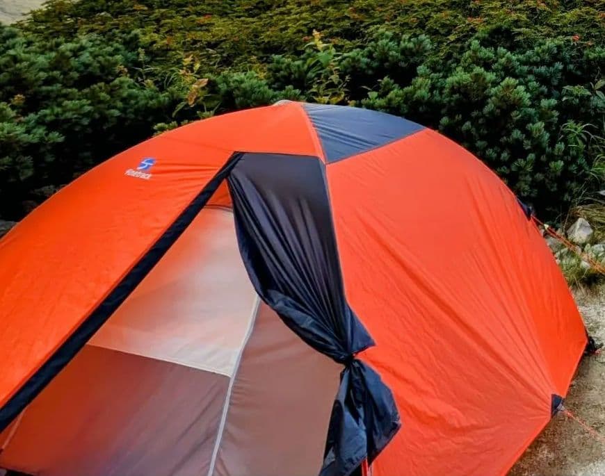 カミナドーム2 finetrack フットプリント＆オプショナルロフト付