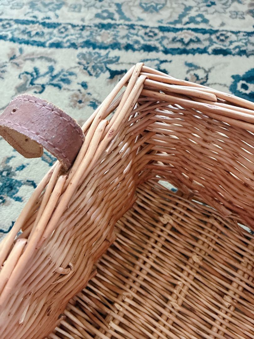 フォートナム&メイソン ハンパー バスケット　カゴ　籐　F&M ピクニック