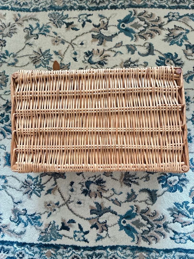 フォートナム&メイソン ハンパー バスケット　カゴ　籐　F&M ピクニック
