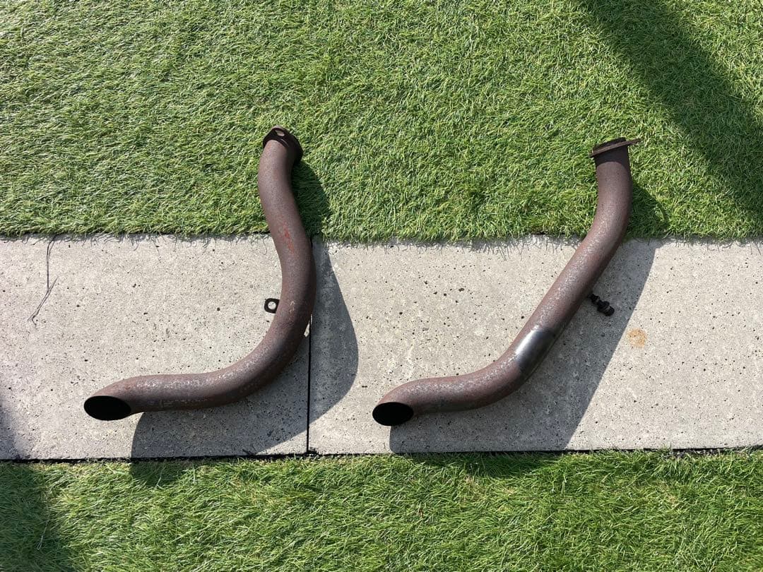 ショベル ワンオフ ターンアウト マフラー