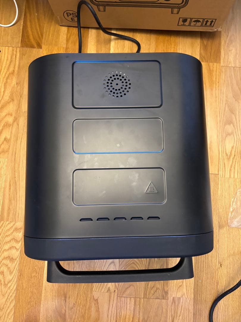 ENRO 電気式ピザ窯 無煙ロースター！コンセントで繋ぐ室内で使える本格ピザ窯