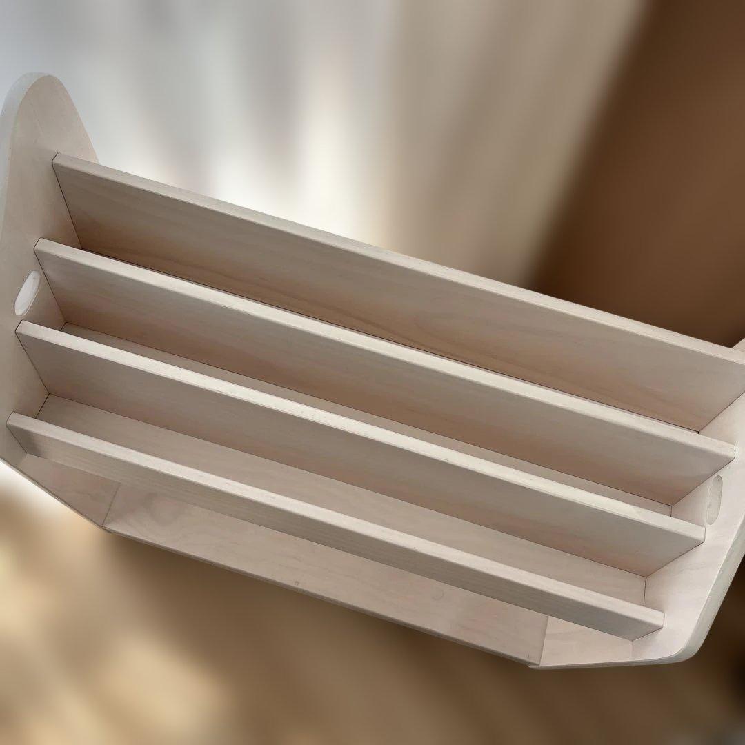 絵本棚 天然木 タンスのゲン 絵本ラック