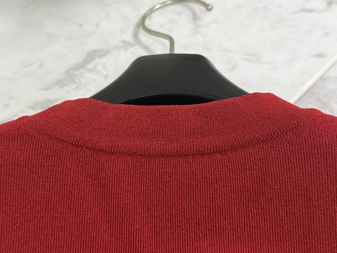 未使用級★Rene ルネ ボレロ 34 レッド ロゴプレート