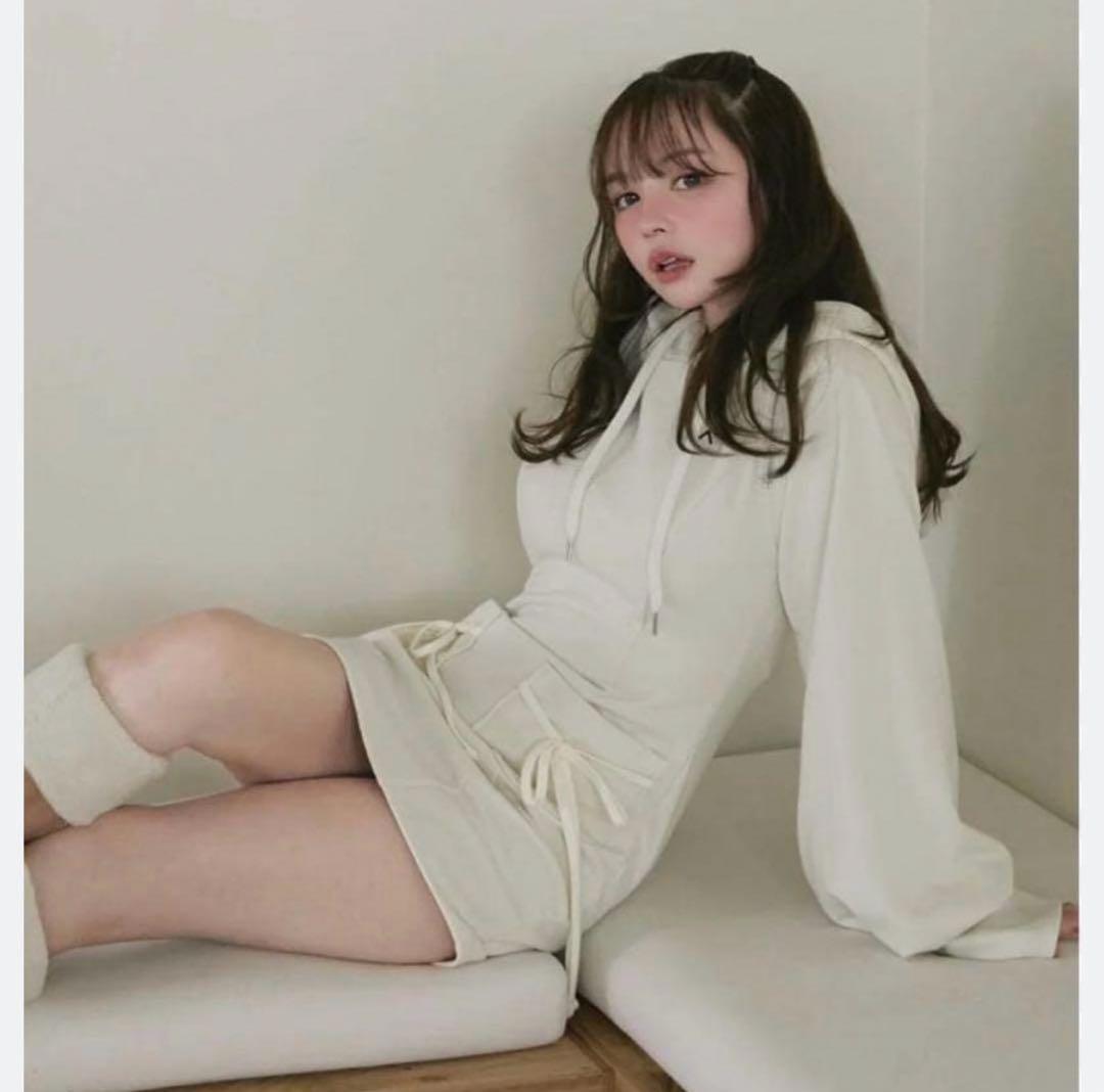 andmary Camila mini dress アイボリー