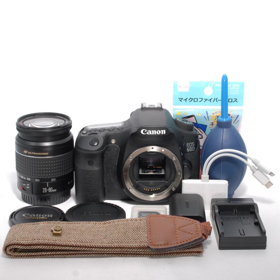 ✨Canon EOS 60D✨初心者さんおすすめ✨高性能✨一眼レフカメラ