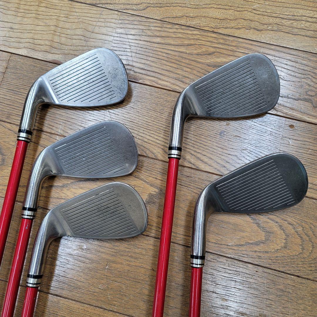 M*u様 ゼクシオ8 アイアンセット 5本 カーボン Rフレックス