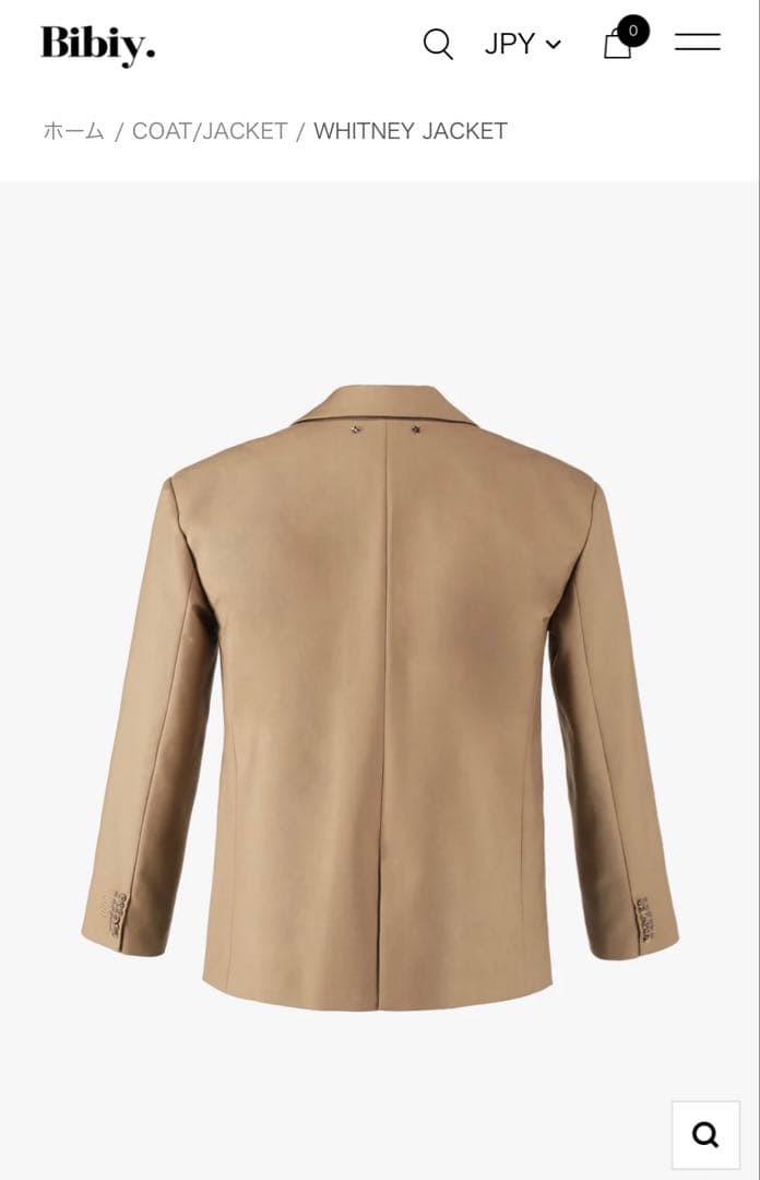 ジャケット・アウター bibiy. WHITNEY JACKET