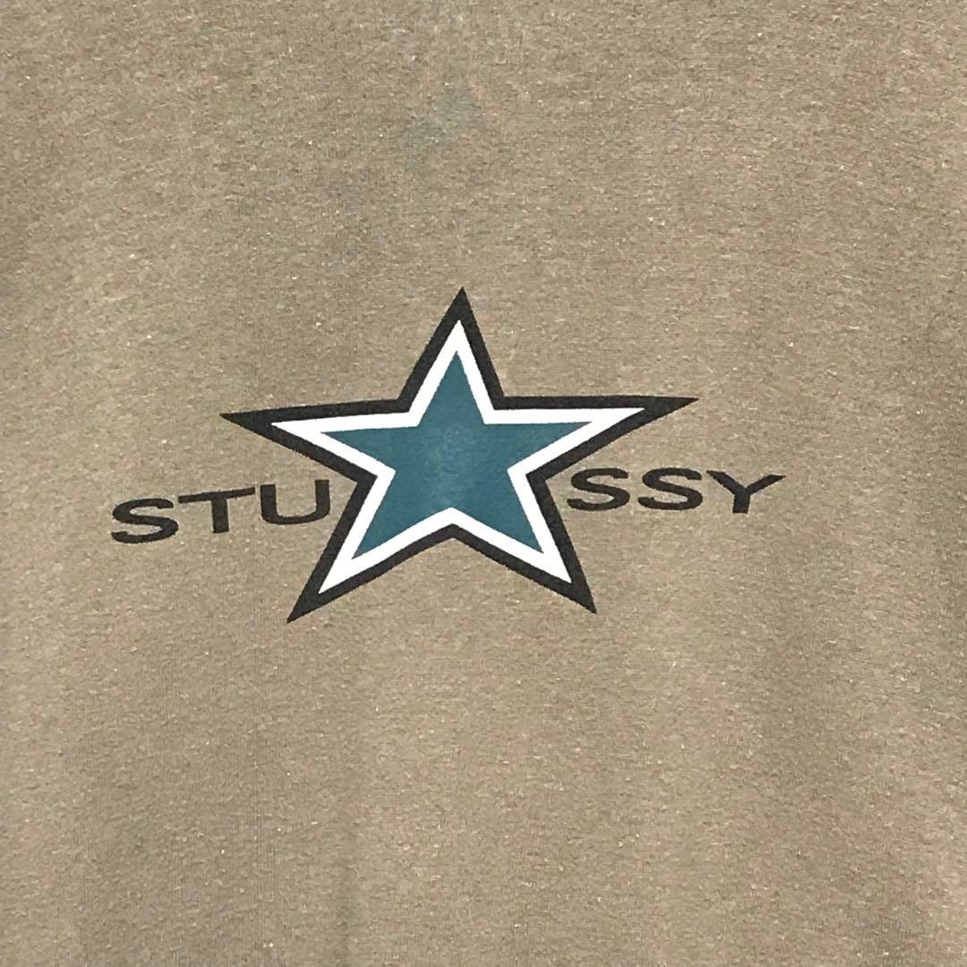 80s オールドステューシー　ビンテージスウェットトレーナー　スターロゴ　黒タグ