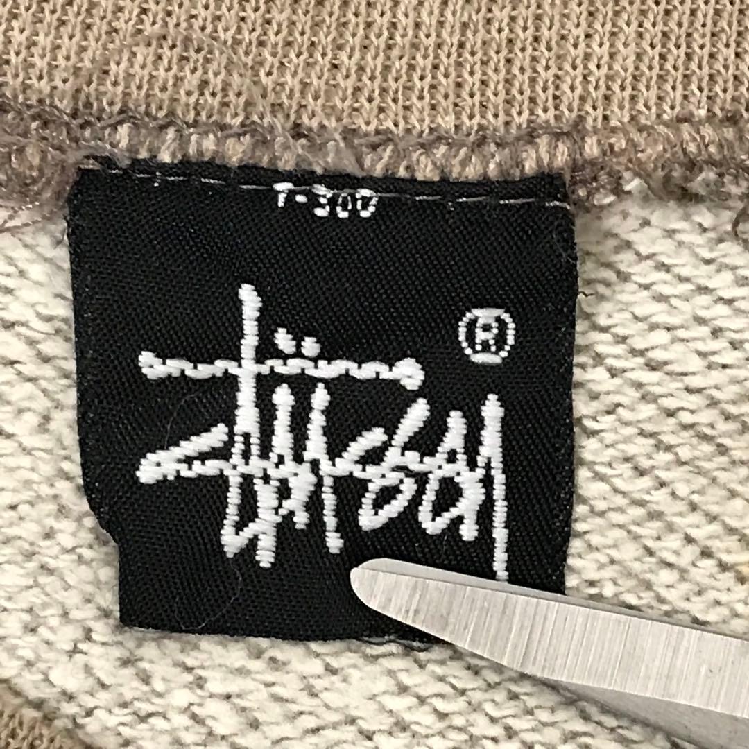 80s オールドステューシー　ビンテージスウェットトレーナー　スターロゴ　黒タグ