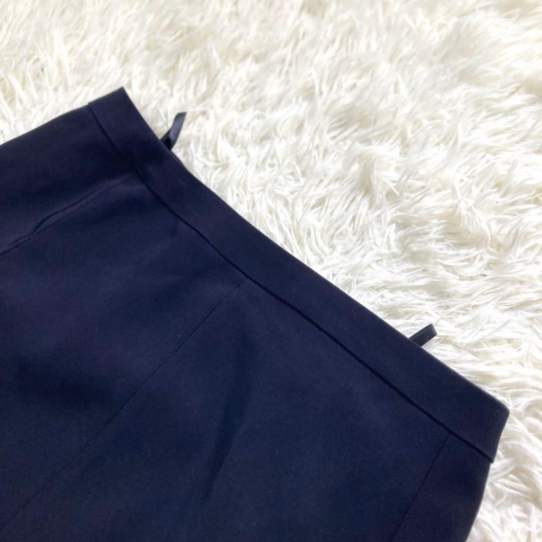 【大きいサイズ】UNTITLED セットアップ　ノーカラー　スカート　洗える