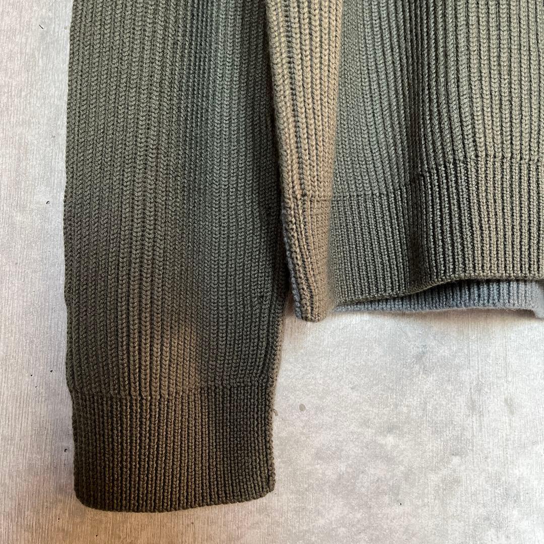 ☆ディーゼル☆DIESEL☆メンズ☆リブ☆ジップアップ セーター☆ドライバーズ