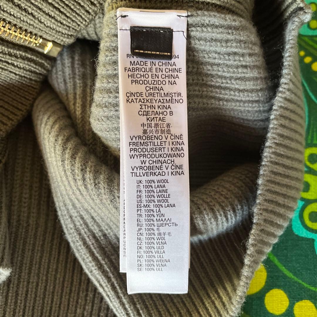 ☆ディーゼル☆DIESEL☆メンズ☆リブ☆ジップアップ セーター☆ドライバーズ