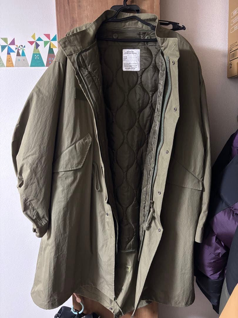 freaks storeモッズコート Lサイズ オリーブ色