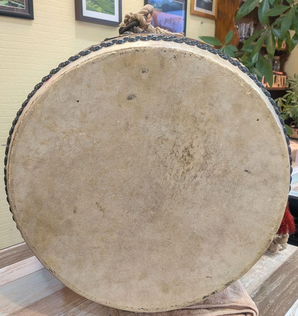 ★値下げ★【和太鼓 太鼓正 欅胴極上】36cm×42cm　※本日出品取り下げます