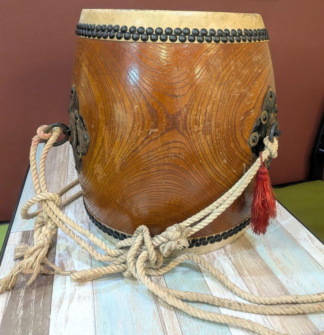 ★値下げ★【和太鼓 太鼓正 欅胴極上】36cm×42cm　※本日出品取り下げます