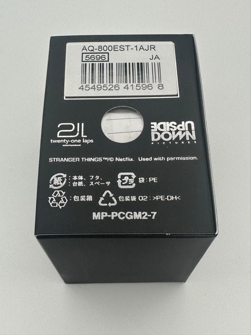 新品　CASIO AQ-800EST-AJR ストレンジャーシングス ス