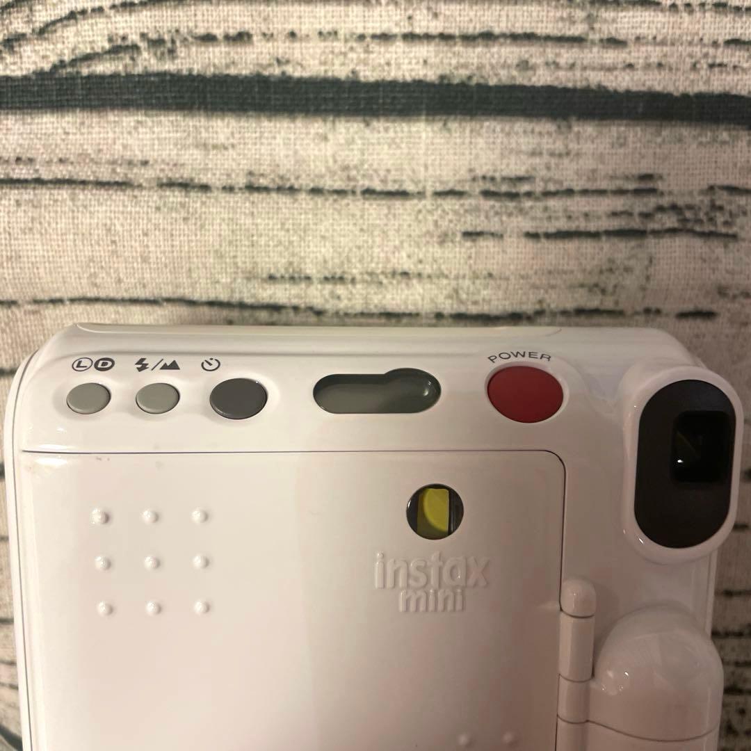 チェキ　ピアノホワイト　instax mini 50S FUJIFILM カメラ
