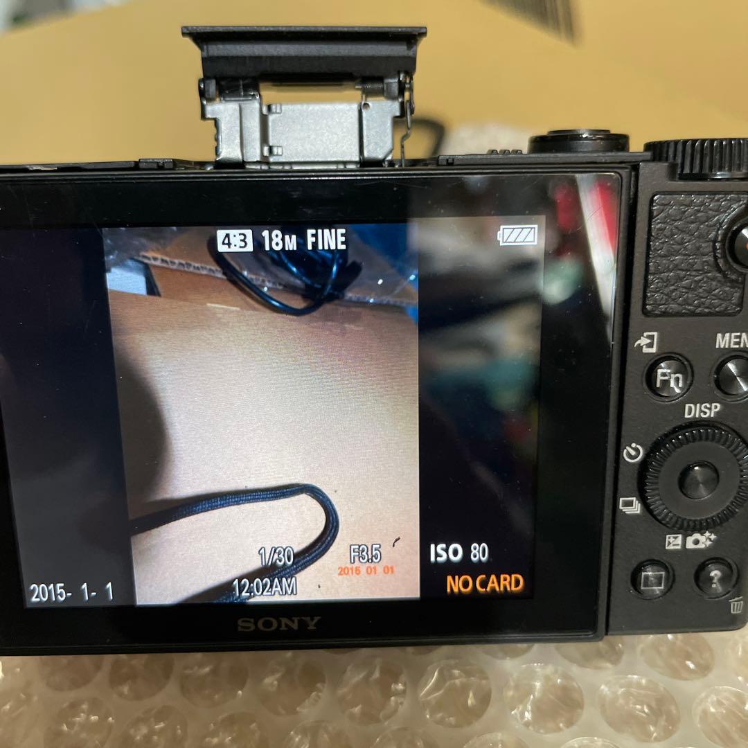 な*ょ様 SONY サイバーショット 30x DSC-HX90V 本体 充電器