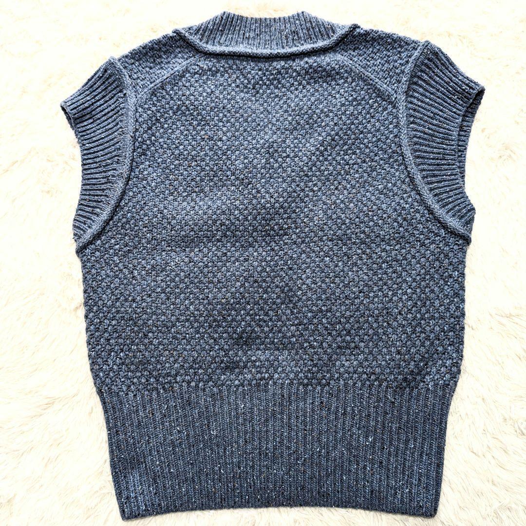 【美品】Curensology カレンソロジー ツイーディヤーンニットベスト