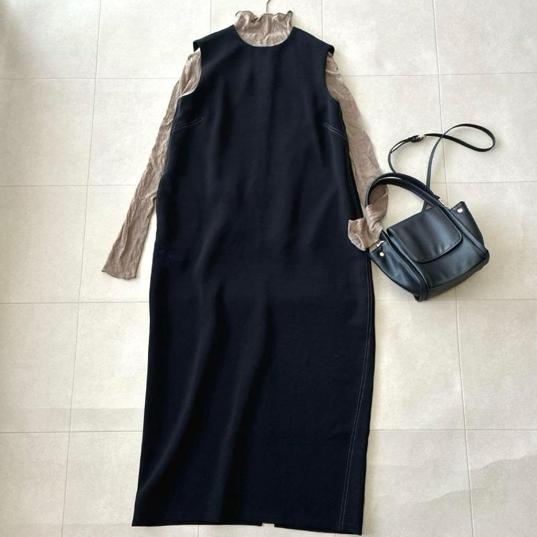 現行タグ 未使用級 アローズ♡COMFY コクーンノースリーブワンピース　38