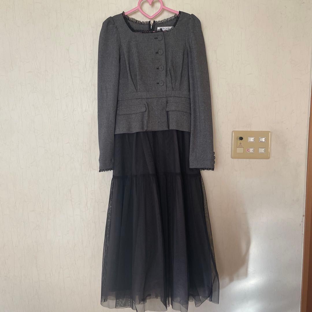 ワンピース herlipto baccarat tule long dress