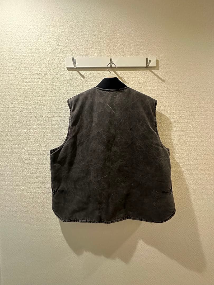 Carhartt ダックベスト　USA製　腰ゴム　90s