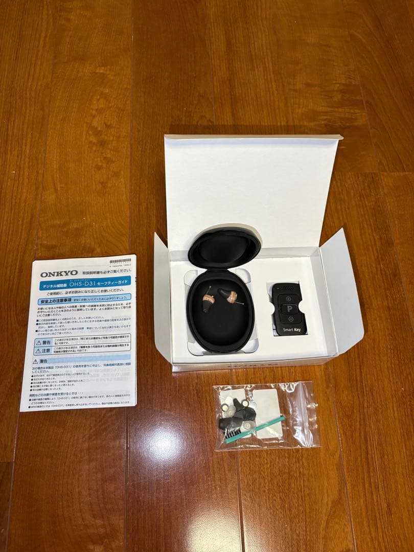 オンキョー　リモコン式　集音器　OHS-D31 両耳用