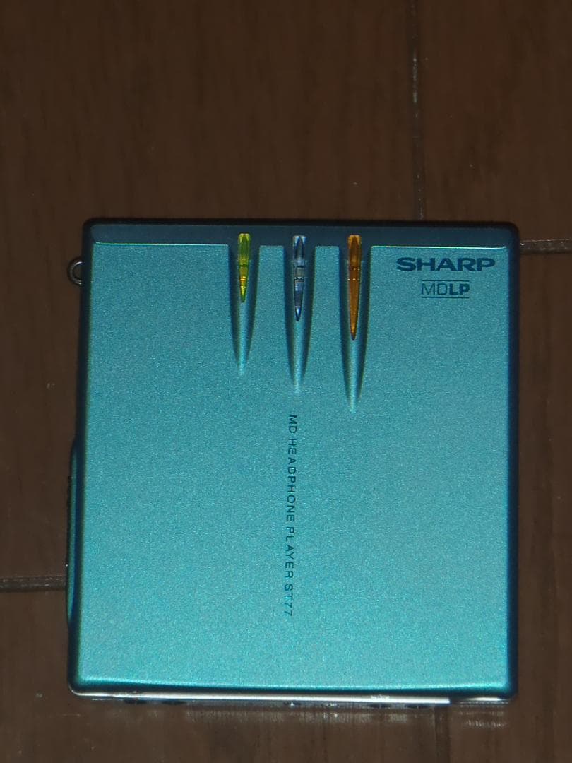ポータブルMDプレーヤー　ＳＨＡＲＰ ＭＤ－ＳＴ７７ーＡ　動作確認済み