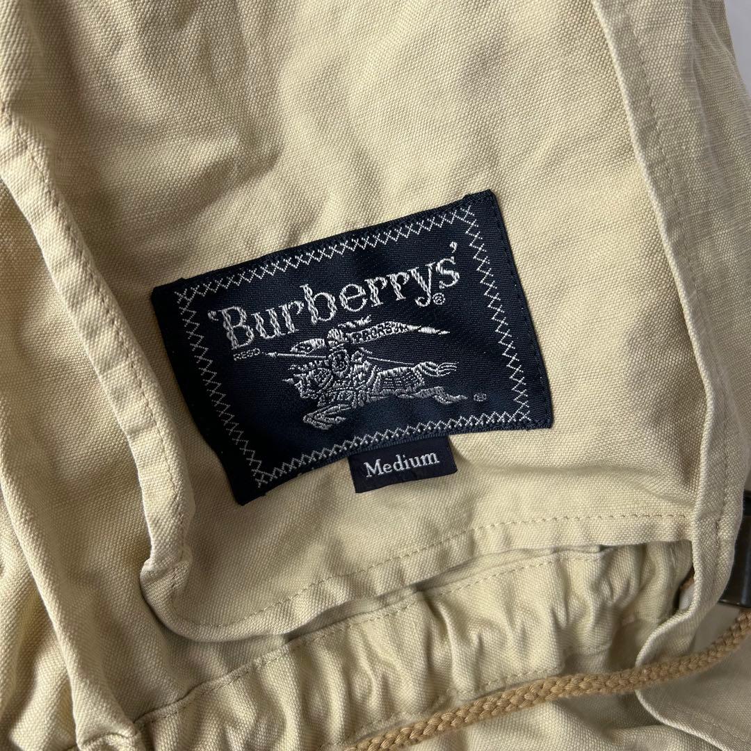 Burberrys サファリジャケット コットン ベージュ M ホースロゴ 刺繍