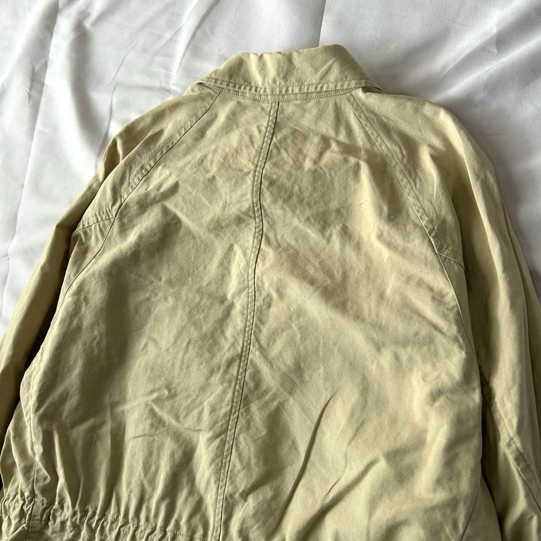 Burberrys サファリジャケット コットン ベージュ M ホースロゴ 刺繍